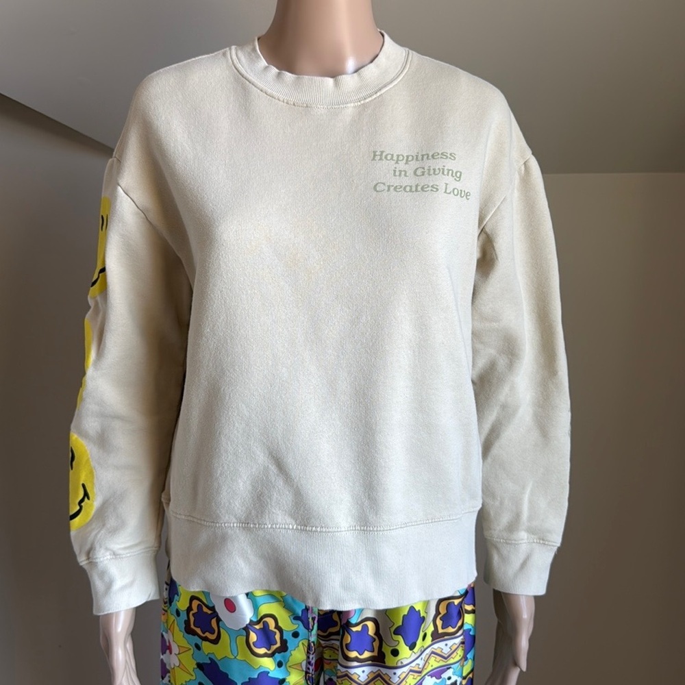 Zara x Smiley Happy Collection Crewneck